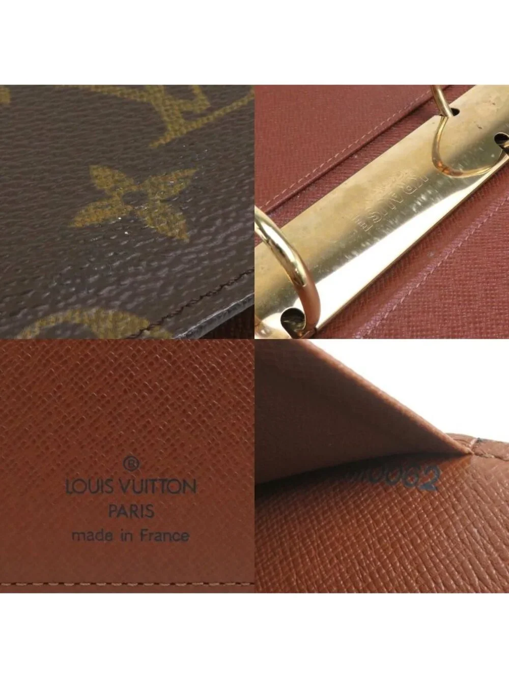 Louis Vuitton File Notebook Cover Monogram Agenda